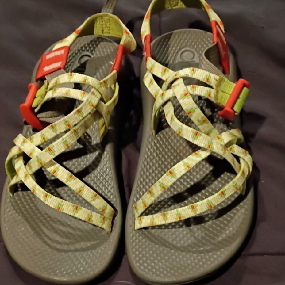 Multicolor Strappy Sandals
